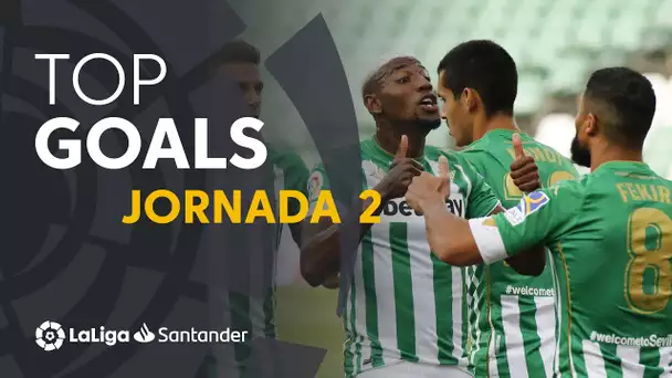 Todos los goles de la Jornada 02 de LaLiga Santander 2020/2021