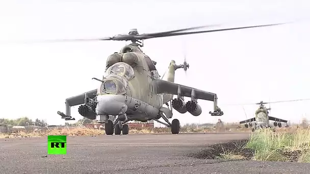 Syrie : les hélicoptères Mi-24 déclenchés pour de nouvelles opérations