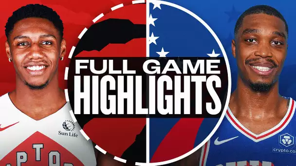 RAPTORS at 76ERS | FULL GAME HIGHLIGHTS | March 30, 2025