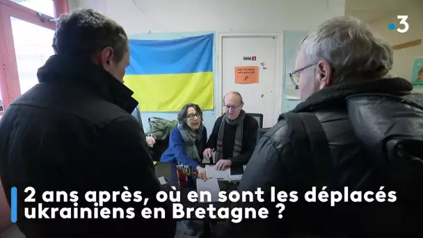 REPORTAGE. 2 ans après où en sont les déplacés ukrainiens en Bretagne