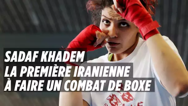 Sadaf va devenir la première Iranienne à disputer un combat de boxe officiel