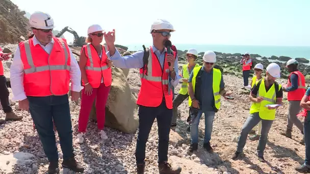 Le Havre : le chantier-test pour évacuer la montagne de déchets de la décharge de Dollemard