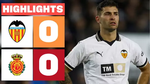 VALENCIA CF 0 - 0 RCD MALLORCA | RESUMEN LALIGA EA SPORTS