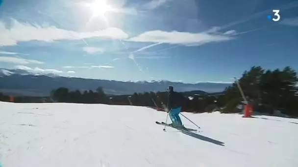 Font-Romeu : 3000 skieurs glissent sur les 22 pistes ouvertes