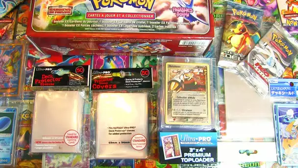 Comment PROTÉGER ses CARTES POKEMON EX et BOOSTERS POKEMON !