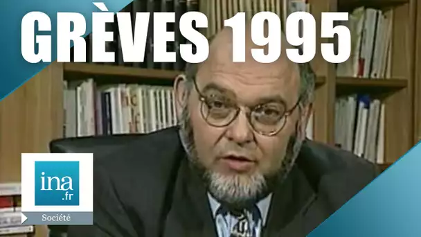 Grèves 1995: Le point de vue de Robert Hue | Archive INA