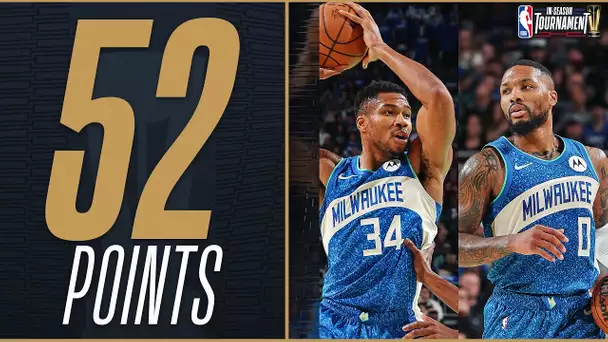 Giannis (22 PTS) & Dame (30 PTS) GO OFF In NBA In-Season Tournament! 🏆 | November 3, 2023