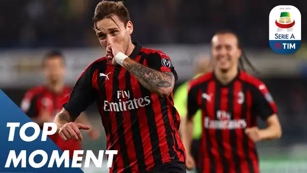 Biglia Scores Stunning Free Kick | Chievo 1-2 Milan | Top Moment | Serie A