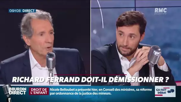 Mis en examen, Richard Ferrand doit-il démissionner? Ça fait débat sur RMC