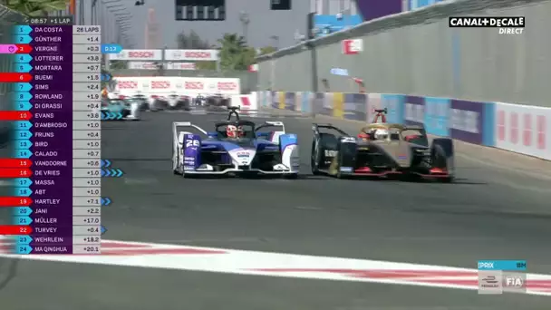 Formule E - Jean-Éric Vergne prend la 2e place