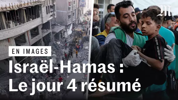 Guerre Israël-Hamas : résumé de la quatrième journée de combats