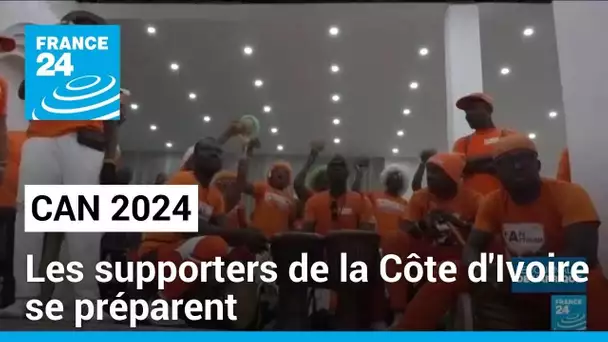 CAN 2024 en Côte d'Ivoire: les supporters des Eléphants se préparent pour la fête • FRANCE 24