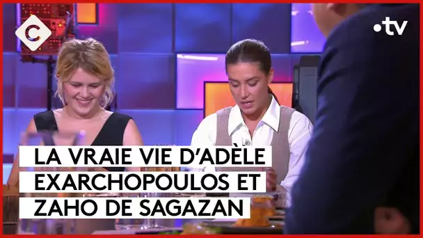Adèle Exarchopoulos, Cédric Sapin-Defour et Zaho de Sagazan - C à vous - 03/10/2023