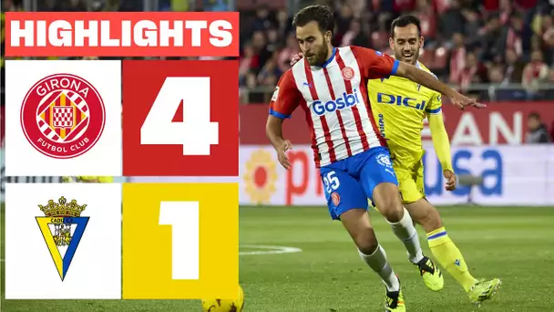 GIRONA FC 4 - 1 CÁDIZ CF | RESUMEN LALIGA EA SPORTS