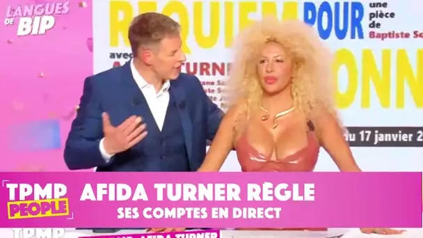 Critiquée, Afida Turner règle ses comptes en direct sur TPMP PEOPLE !