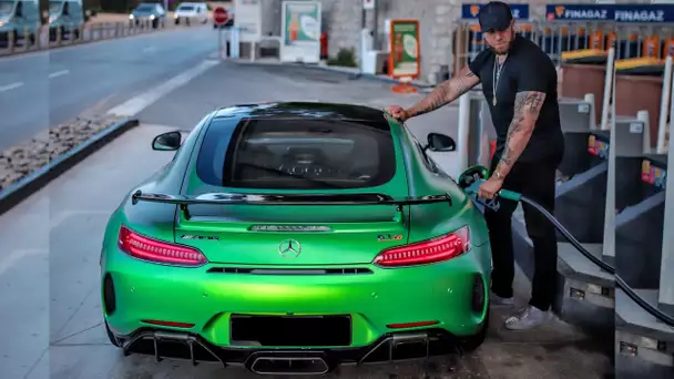 SUR L'AUTOROUTE EN AMG GT-R !!! 😈🔥