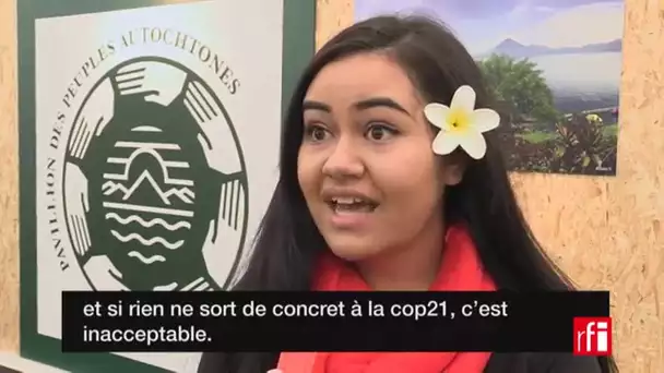 La jeunesse prend la parole à l'Espace Générations Climat #COP21