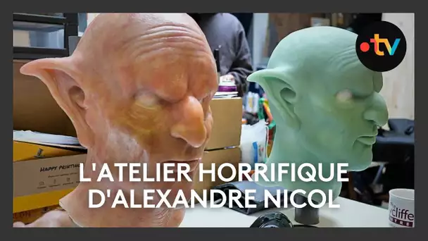 L'atelier horrifique d'Alexandre Nicol, spécialiste des effets spéciaux