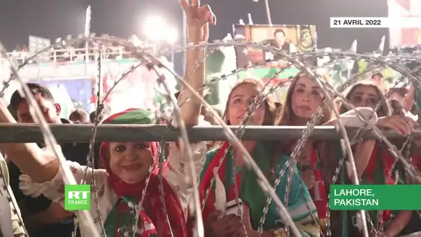 Pakistan : manifestation massive à Lahore en soutien au Premier ministre évincé Imran Khan
