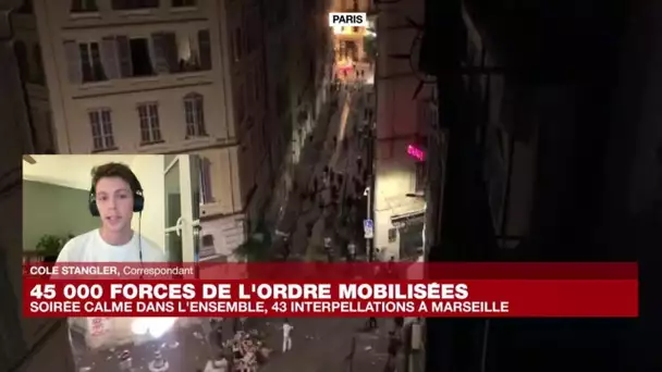 À Marseille, quelques pillages et échauffourées dans le centre-ville • FRANCE 24