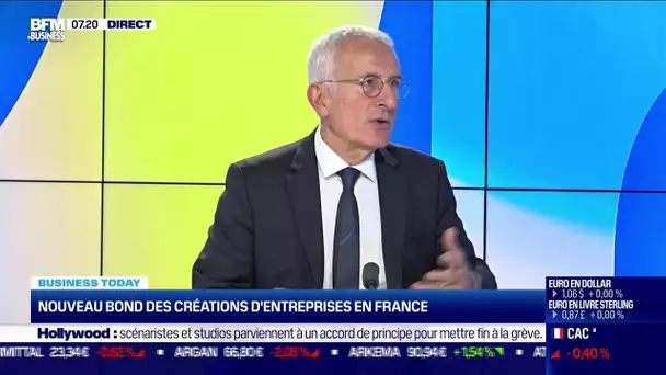Guillaume Pepy (Initiative France) : Nouveau bond des créations d'entreprises en France