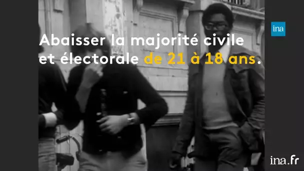 La majorité électorale, un vieux débat | Franceinfo INA