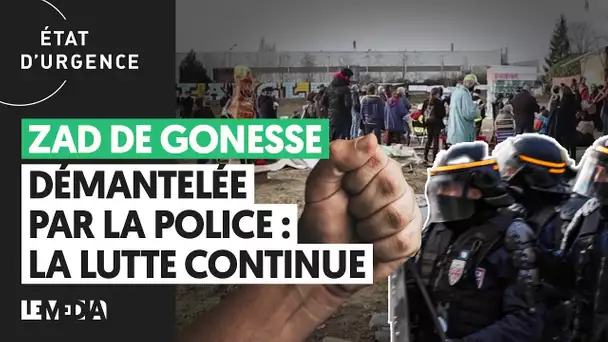 ZAD DE GONESSE DEMANTELÉE PAR LA POLICE : LA LUTTE CONTINUE