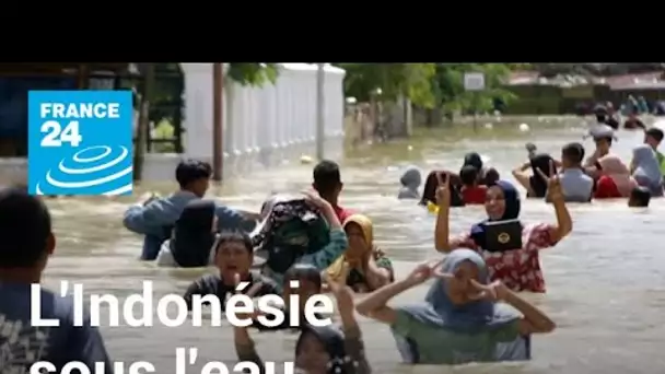 L'Indonésie sous l'eau cinq jours après les premières inondations • FRANCE 24