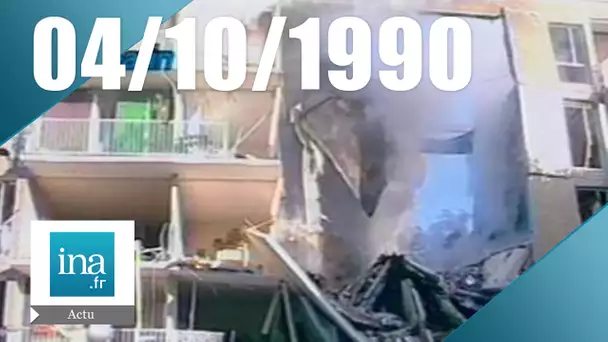19/20 FR3 du  04 octobre 1990 - Explosion d'un immeuble à Massy | Archive INA