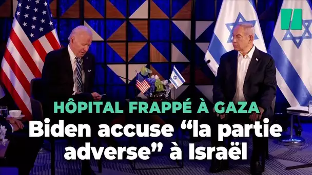 Pour Joe Biden, Israël n’a pas bombardé l'hôpital de la ville de Gaza