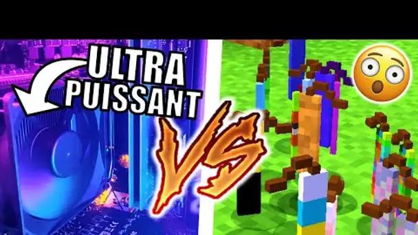 MON ORDI NEUF DE LA NASA VS 50 DYNAMITES MINECRAFT ! (rip)