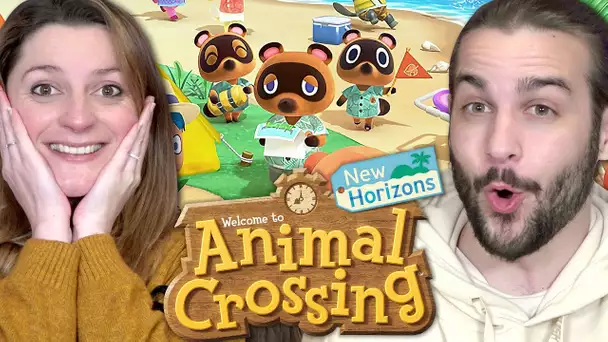 ON RÉAGIT AU NINTENDO DIRECT ANIMAL CROSSING NEW HORIZONS !