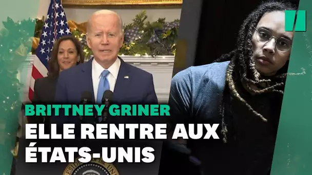 Le président Biden annonce la libération de Brittney Griner