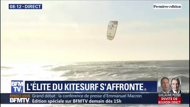 Les champions de kitesurf s&#039;affrontent aujourd&#039;hui à Leucate