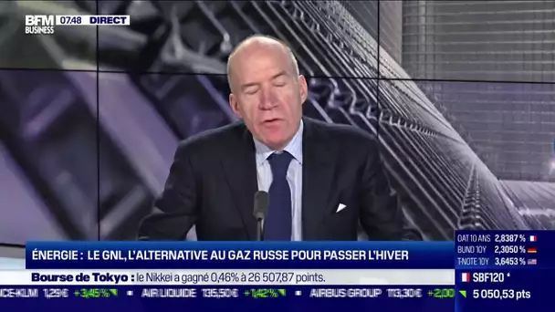 Le GNL, l'alternative au gaz russe avec un intérêt stratégique... "on peut le stocker"