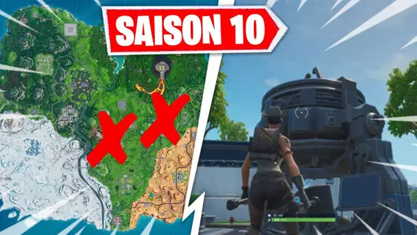 SALTY SPRINGS ET MEGA MALL VONT DISPARAITRE DE FORTNITE ... (+ NOUVELLE FAILLE)