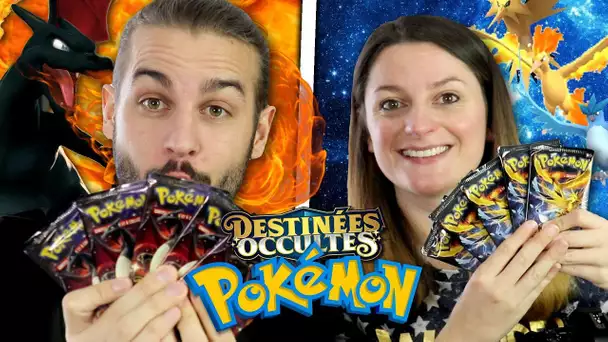 DRACAUFEU VS LES 3 OISEAUX LEGENDAIRES ! | DUEL OUVERTURE POKEMON DESTINÉES OCCULTES !