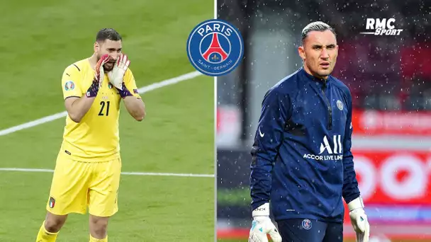 "Le PSG devrait faire de la place au jeune", la concurrence Donnarumma-Navas vue par Dias