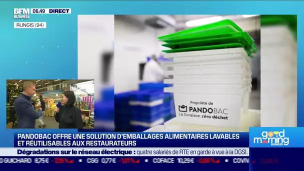 Pandobac offre une solution d'emballages alimentaires lavables et réutilisables aux restaurateurs