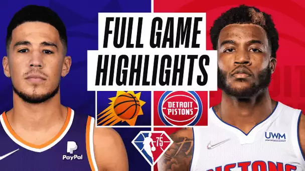 SUNS at PISTONS | FULL GAME HIGHLIGHTS | January 16, 2022