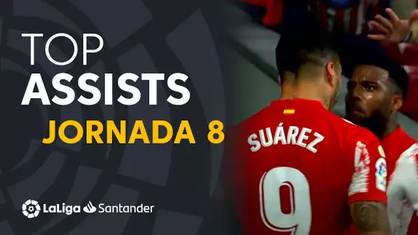 LaLiga Best Assists: Luis Suárez, José Ángel Valdés 'Cote' & Embarba