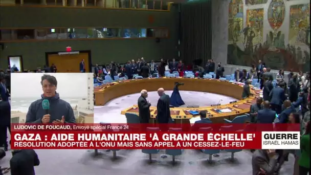Israël étend son offensive à Gaza, l'Onu vote pour accentuer l'aide humanitaire • FRANCE 24