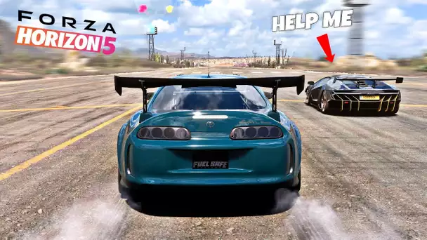 Je me BATS contre DEUX HYPERCARS pour le TOP 1 sur Forza Horizon 5 !! (c'est ultra chaud)