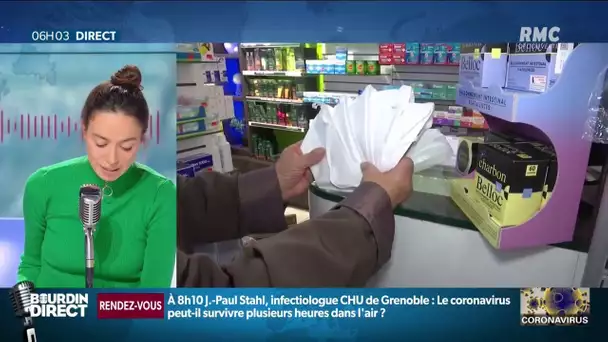 Coronavirus: des pharmacies épinglées pour ventes illégales de masques