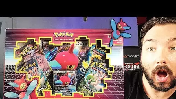 EPIC Ouverture d'un COFFRET POKEMON PORYGON Z XXL ! FULL ART DE OUF !