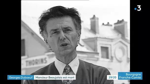 Georges Dubœuf, le "roi du Beaujolais", est mort