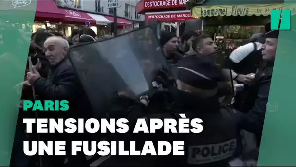 Fusillades à Paris: des tensions éclatent avec la police