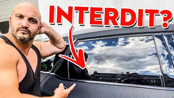 LES FEUX ET VITRES TEINTÉS ! C'EST INTERDIT ? "UNE VOITURE À PAPA en VOITURE BADASS" #2