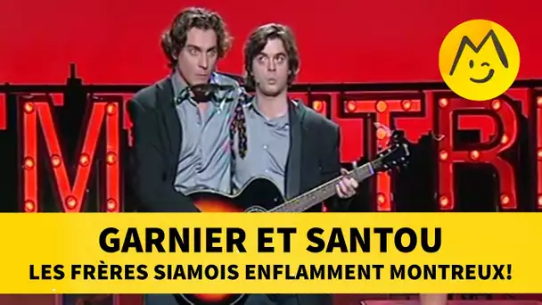 Garnier et Santou : Les frères Siamois enflamment Montreux!