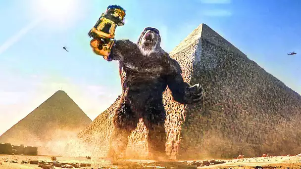GODZILLA X KONG THE NEW EMPIRE "Kong détruit des pyramides en Égypte" (2024)